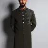 green achkan